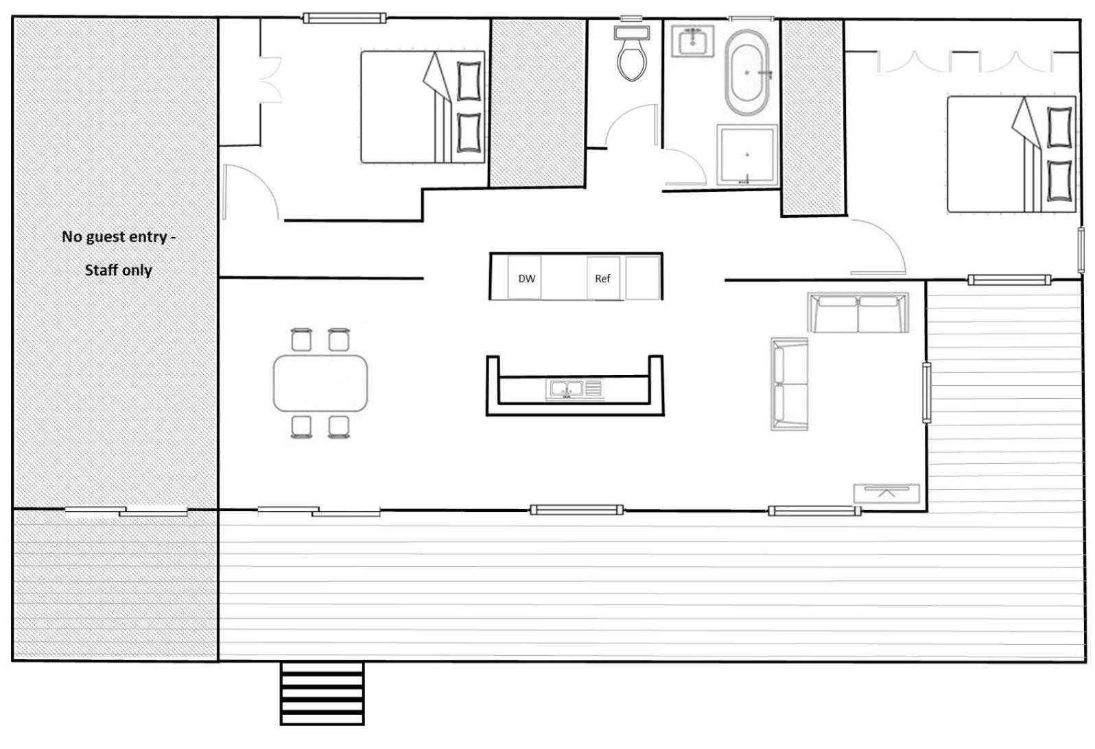 Promhills Cabins Yanakie Eksteriør billede